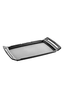 Staub Enameled Cast Iron Double Burner Griddle in Matte Black at Nordstrom