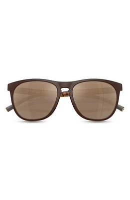 Oliver Peoples x Roger Federer R-1 55mm Irregular Sunglasses in Brown at Nordstrom