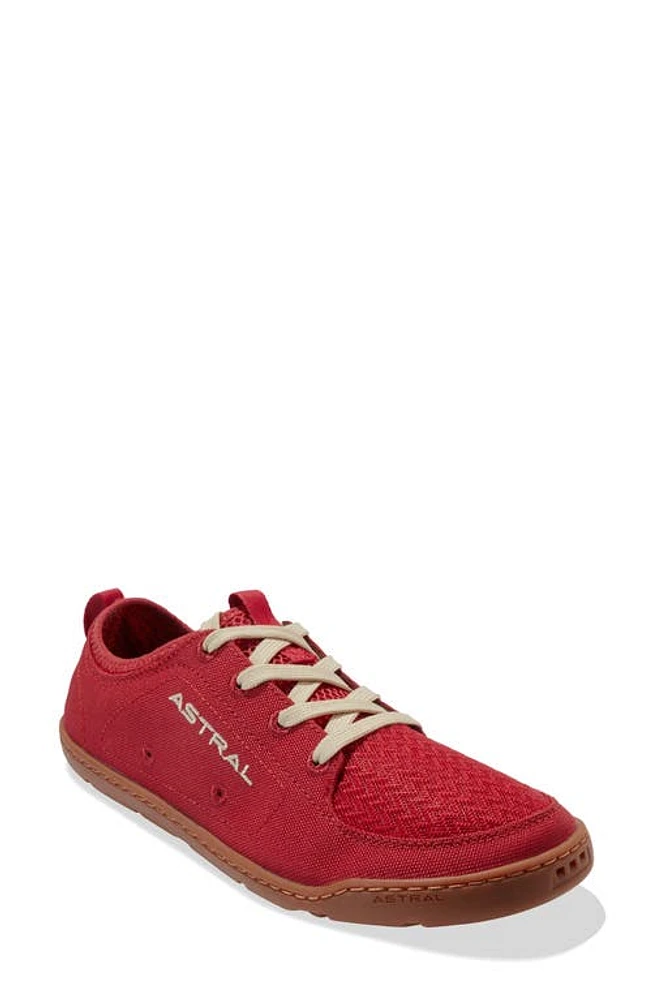 ASTRAL Loyak Water Resistant Sneaker Rosa Red at Nordstrom,