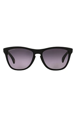 Oakley Frogskins 54mm Gradient Rectangular Sunglasses in Matte Black at Nordstrom