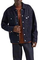 Lee x Basquiat Graphic Denim Rider Jacket Rinse at Nordstrom,