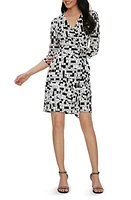 Diane von Furstenberg New Julian Two Print Silk Wrap Dress at Nordstrom,