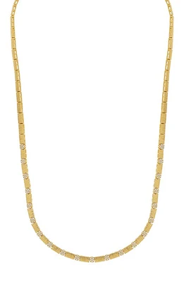 Bony Levy Cleo Diamond Cluster Station Necklace in 18K Yellow Gold at Nordstrom