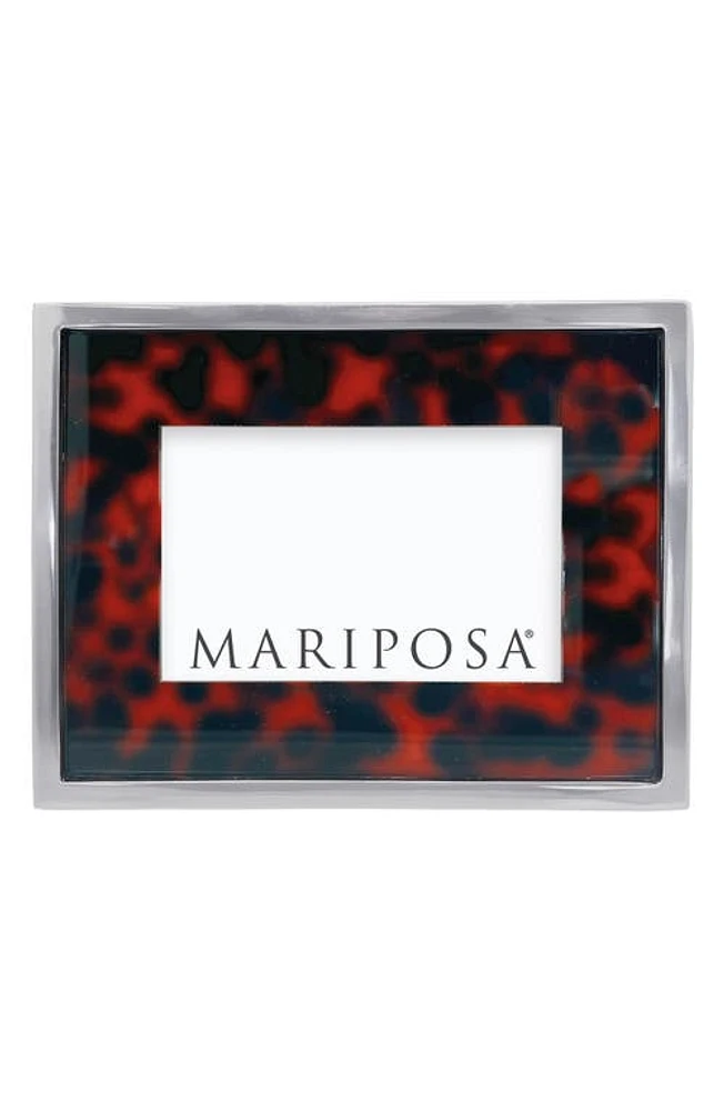 Mariposa Tortoiseshell Pattern Picture Frame in Brown at Nordstrom