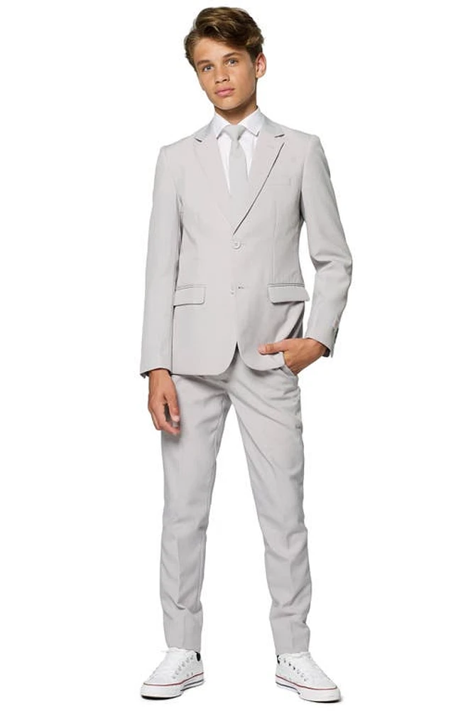 OppoSuits Groovy Grey Three-Piece Suit at Nordstrom,