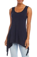 Karen Kane Fringe Handkerchief Hem Tank at Nordstrom,