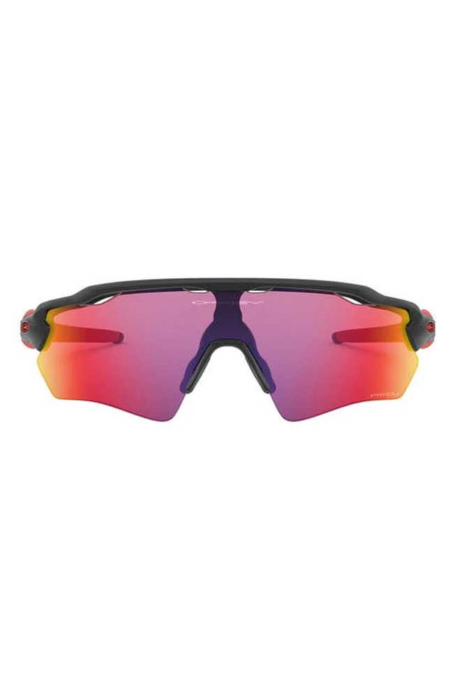 Oakley Kids' Radar EV XS Path 31mm Prizm Wrap Sunglasses in Black at Nordstrom