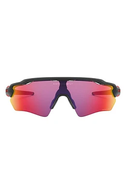 Oakley Kids' Radar EV XS Path 31mm Prizm Wrap Sunglasses in Black at Nordstrom