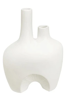 Renwil Pioneer Decorative Ceramic Vase in Off-White at Nordstrom