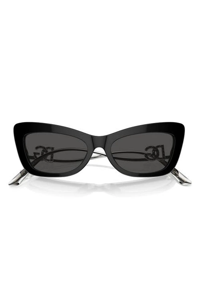 Dolce & Gabbana 55mm Cat Eye Sunglasses in at Nordstrom