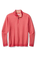 Tommy Bahama Men's Coolside IslandZone Half Zip Pullover at Nordstrom,