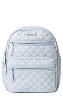 MZ Wallace Small Crosby Quilted Backpack in Chambray at Nordstrom