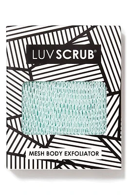 LUV SCRUB Mesh Body Exfoliator in Summer Shower at Nordstrom