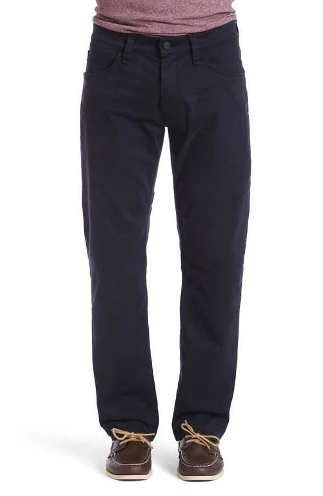 Mavi Jeans Matt Relaxed Fit Twill Pants Dark Navy at Nordstrom, X