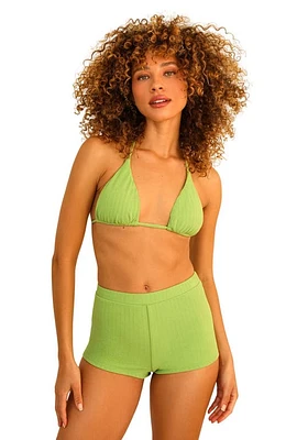 Dippin Daisys Farrah Elastic Waist Short Avocado at Nordstrom,