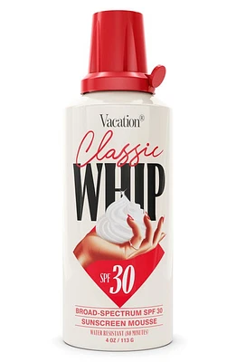 Vacation Classic Whip SPF 30 Sunscreen Mousse at Nordstrom, Size 4 Oz