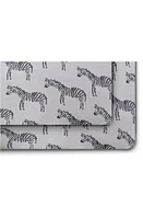 Oilo 2-Pack Zebra Jersey Crib Sheet in Gray at Nordstrom