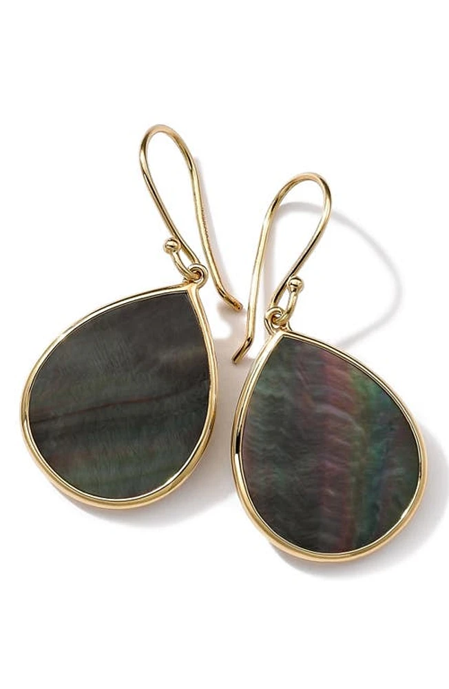 Ippolita Rock Candy Mini Teardrop Earrings in Green Gold at Nordstrom