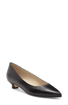 Amalfi by Rangoni Ardesia Pointed Toe Pump in Black Parmasoft at Nordstrom, Size 10