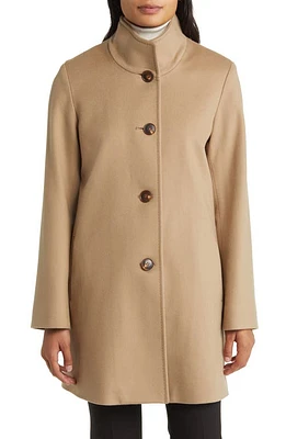 Fleurette Dawn Stand Collar Wool Car Coat in at Nordstrom