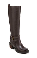 Zodiac Georgia Knee High Faux Leather Boot Espresso at Nordstrom,