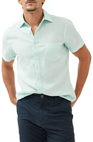 Rodd & Gunn Ellerslie Short Sleeve Linen Button-Up Shirt at Nordstrom,