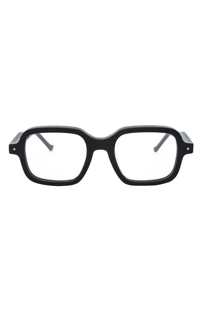 Grey Ant Sext Square Reading Glasses in Black/Clear at Nordstrom