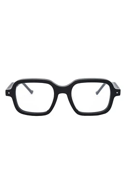 Grey Ant Sext Square Reading Glasses in Black/Clear at Nordstrom