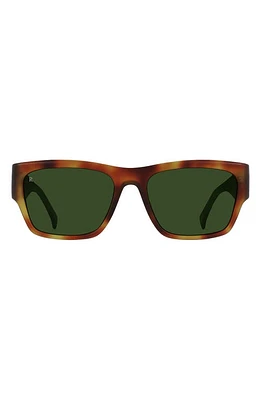 RAEN Rufio 55mm Rectangular Sunglasses in Split Finish Moab Tortoise at Nordstrom