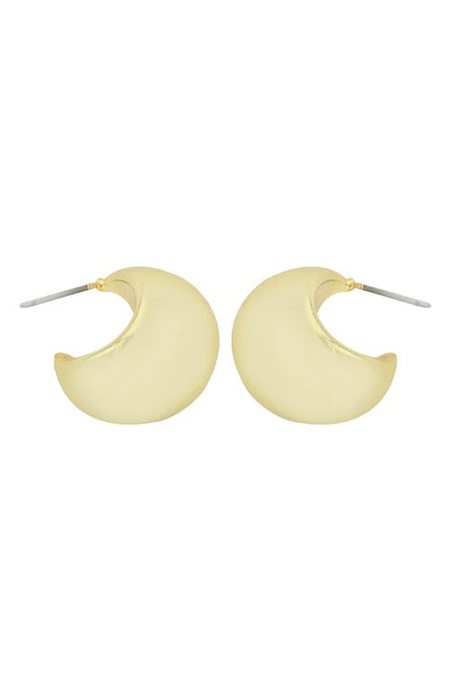 Panacea Chubby C Hoop Earrings in Gold at Nordstrom