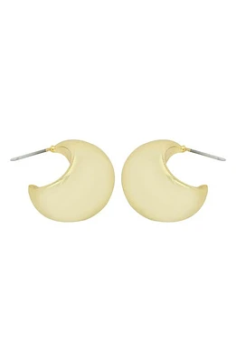 Panacea Chubby C Hoop Earrings in Gold at Nordstrom