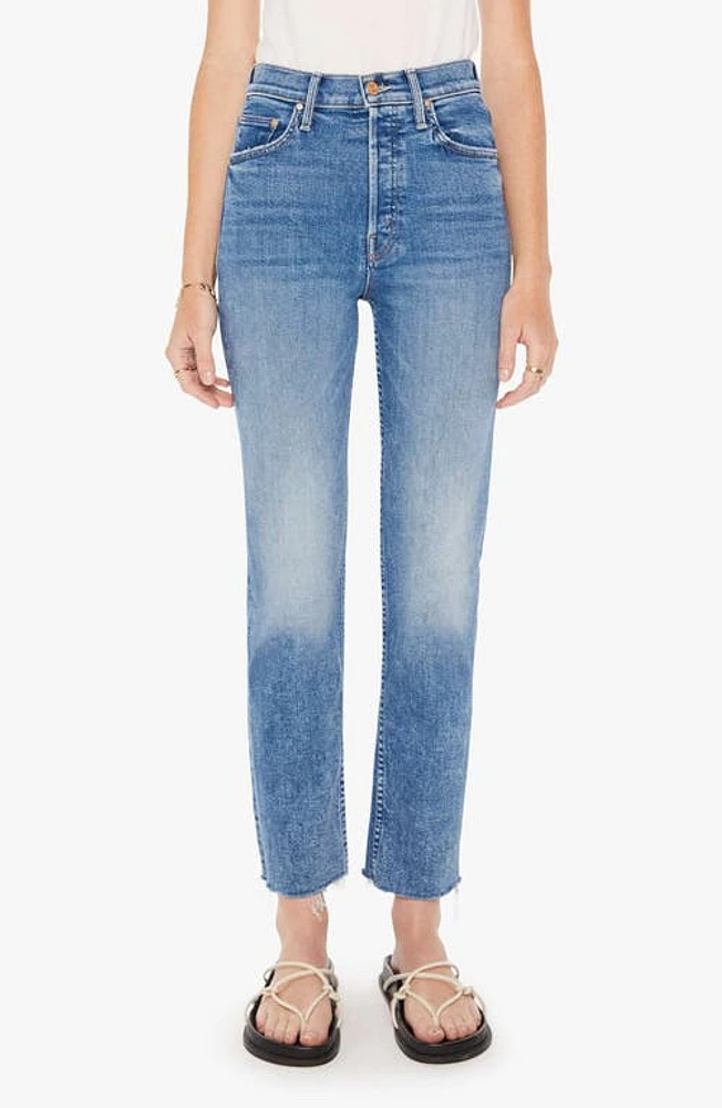 MOTHER The Tomcat Fray Ankle Jeans in On The Road at Nordstrom, Size 30