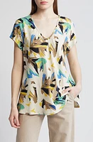 Masai Copenhagen Kallo V-Neck Top Dusky Green at Nordstrom,