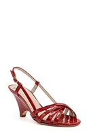 Amalfi by Rangoni Camogli Slingback Sandal Patent - Platinum Buckle at Nordstrom,