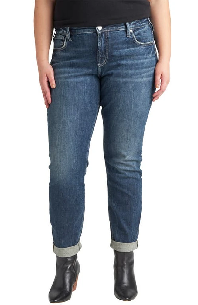 Silver Jeans Co. Slim Boyfriend Indigo at Nordstrom,