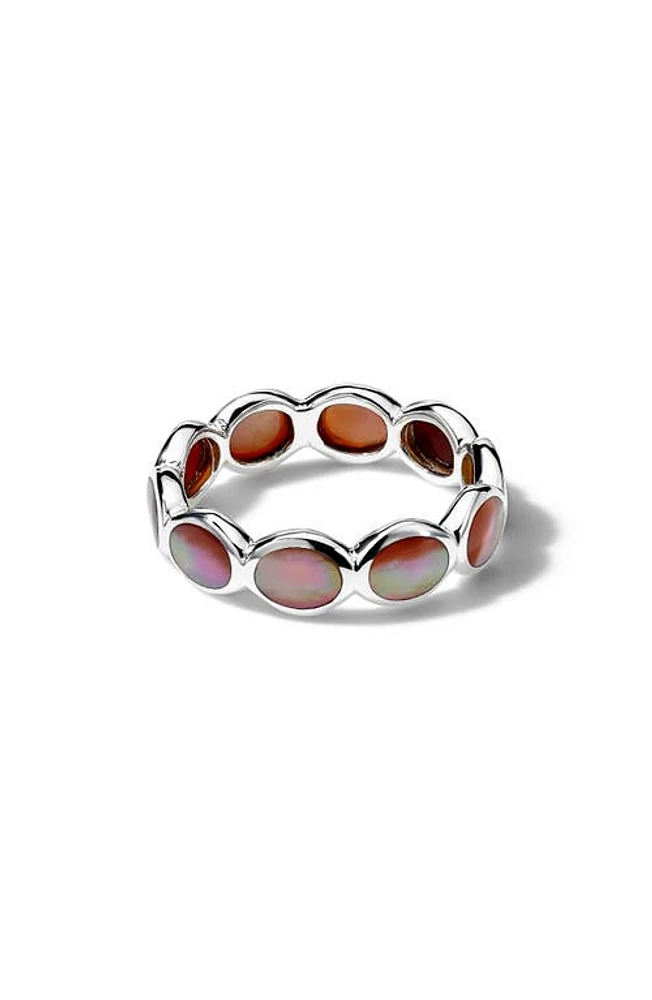 Ippolita Rock Candy Brown Shell Ring in Sterling Silver at Nordstrom, Size 7