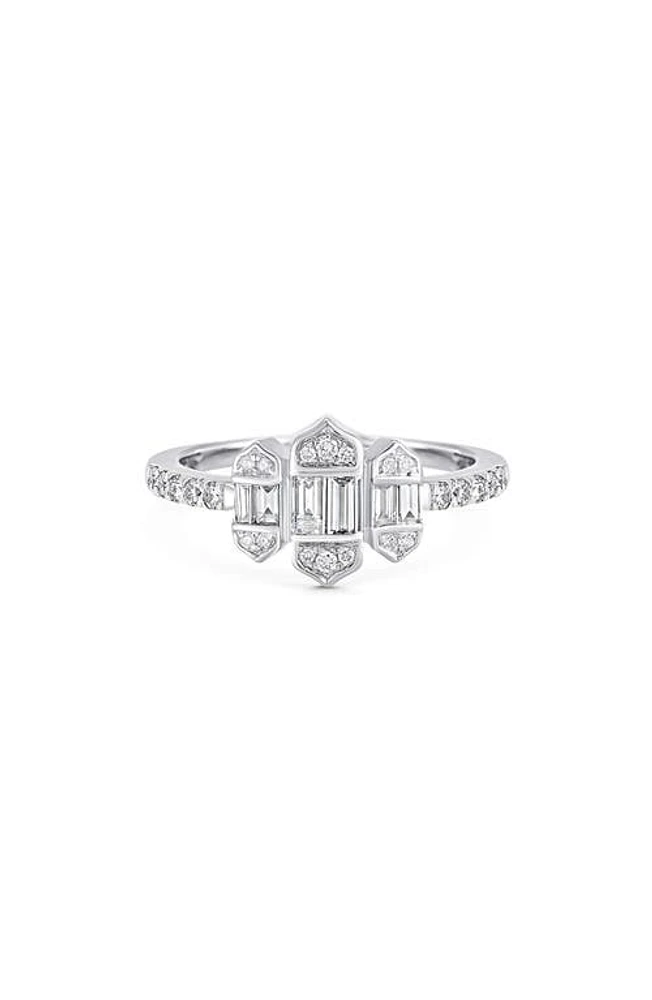 Sara Weinstock Taj Baguette Diamond Ring 18K White Gold at Nordstrom,