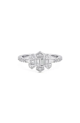 Sara Weinstock Taj Baguette Diamond Ring 18K White Gold at Nordstrom,