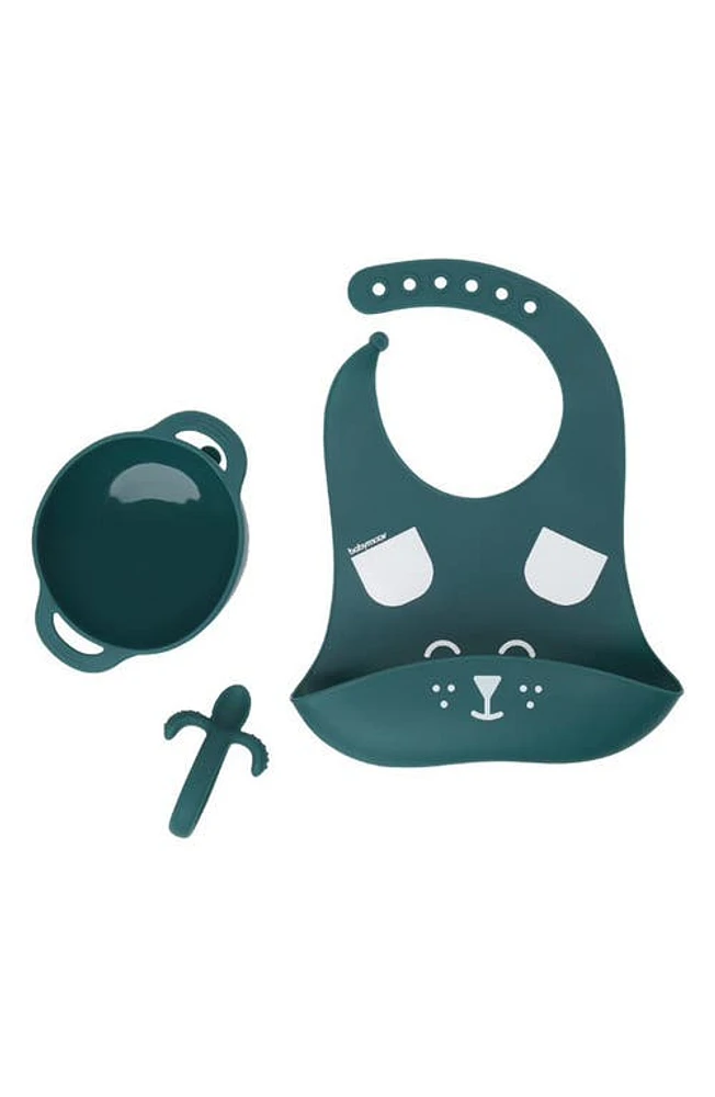 Babymoov FIRST'ISY 3-Piece Feeding Set in Green at Nordstrom