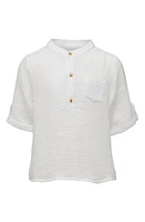 Snapper Rock Kids' Frankie Shirt White at Nordstrom,