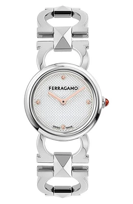 FERRAGAMO Double Gancio Bracelet Watch