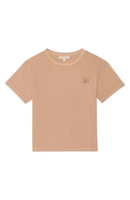 The Sunday Collective Kids' Natural Dye Everyday T-Shirt Latte at Nordstrom,