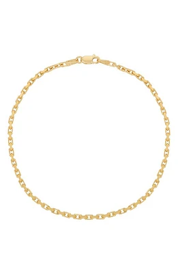 Bony Levy Men's 14k Gold Rolo Chain Bracelet in 14K Yellow Gold at Nordstrom, Size 8