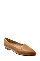 Trotters Harlowe Pointed Toe Loafer (Women) - Multiple Widths Available Luggage Leather at Nordstrom,