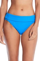 Rod Beattie Foldover Hipster Bikini Bottoms Big Sur Bleu at Nordstrom,