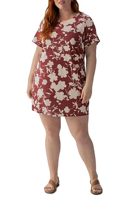 Sanctuary The Only One Organic Cotton Blend T-Shirt Dress Warm Vista at Nordstrom,