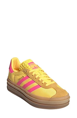 adidas Gazelle Bold Platform Sneaker in Spark/Lucid Pink/Spark at Nordstrom, Size 9