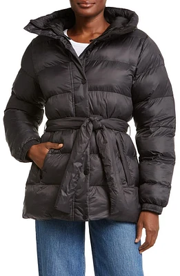 Helly Hansen Grace Puffy Quilted Parka Black at Nordstrom,