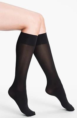 Commando Ultimate Opaque Trouser Socks in Black at Nordstrom