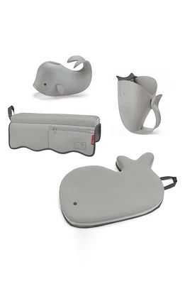 Skip Hop Moby Bath Time Essentials 4-Piece Kit in Grey at Nordstrom